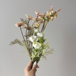 Ranunkel / Krysantemum / Ridderspore stilke