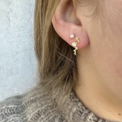 restikker Rhumba Short forgyldt slv