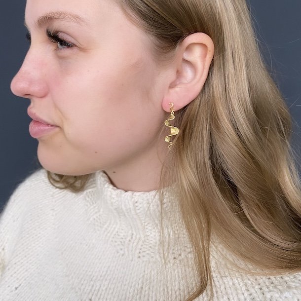 restikker Rhumba GLAM forgyldt slv