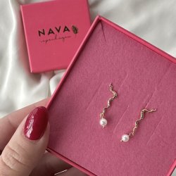 restikker Peony blossom Forgyldt slv