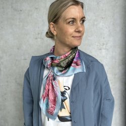 Kvadratisk trklde ALPS satin