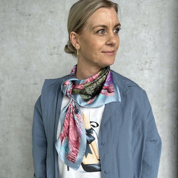 Kvadratisk trklde ALPS satin