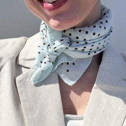 Kvadratisk t�rkl�de viskose dot 