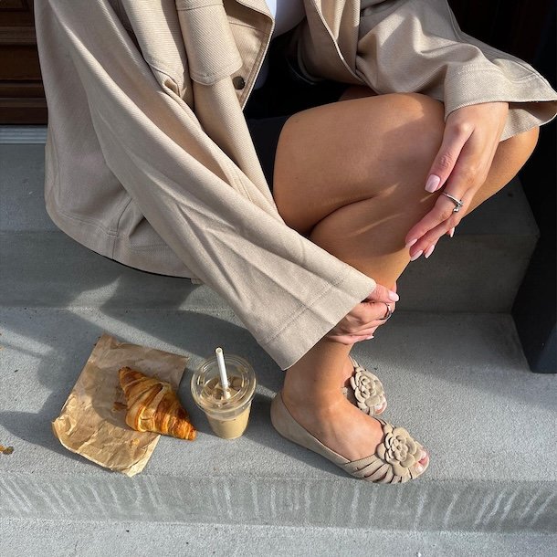 La Femme brun  ruskind str 37-41