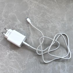 Adapter USB C + 1 M Nylon kable: USB C til USB C