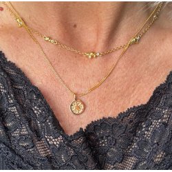 Ladies circle vedhng jubilum - forgyldt slv