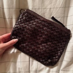 Crossbody med flet washed lder