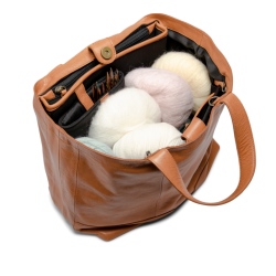 Hiba strikketaske lder