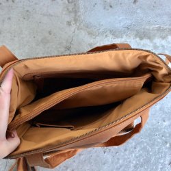 Shopper med lang rem NORA Skind