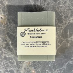 Foot Scrub s�be med label