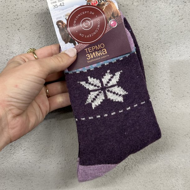 Uld strmper 95% Angora Str. 35-42