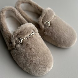 hjemmesko NEW MELANIA Taupe str 36-41