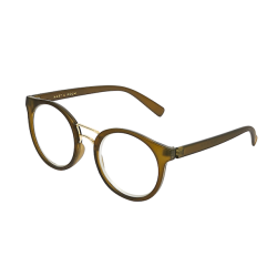 Biella Oliven lsebrille +, -