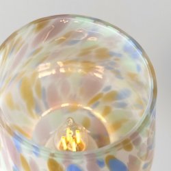 Lampe joyful chips glas 19x15 cm