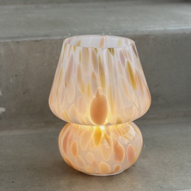 Lampe joyful chips glas 19x15 cm