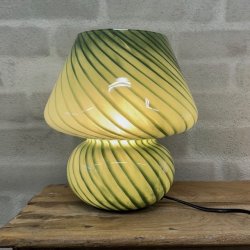 Lampe joyful glas 24x23 cm