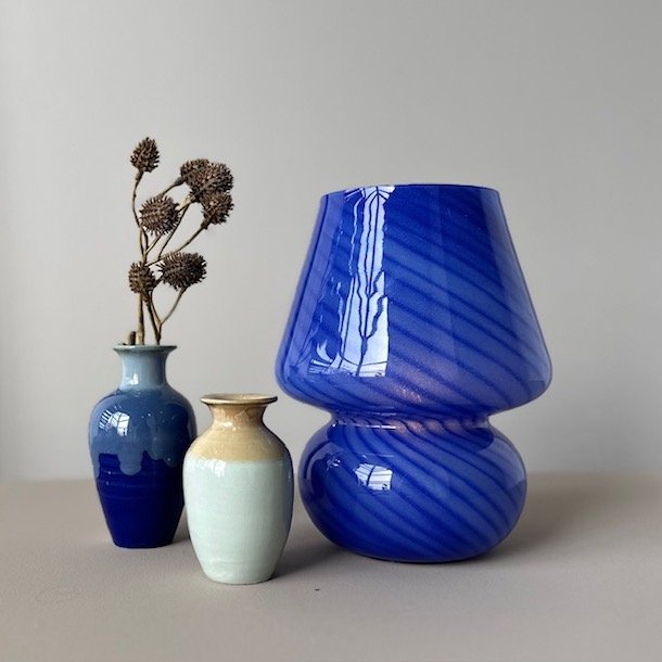 Lampe joyful glas 19x15 cm