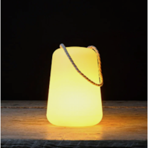 Lampe med rebshank LED