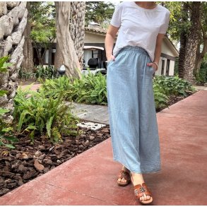 Denim nederdel tencel 