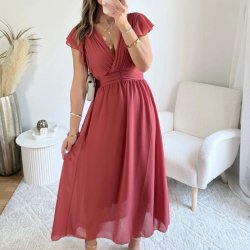 Elisa plisseret kjole 