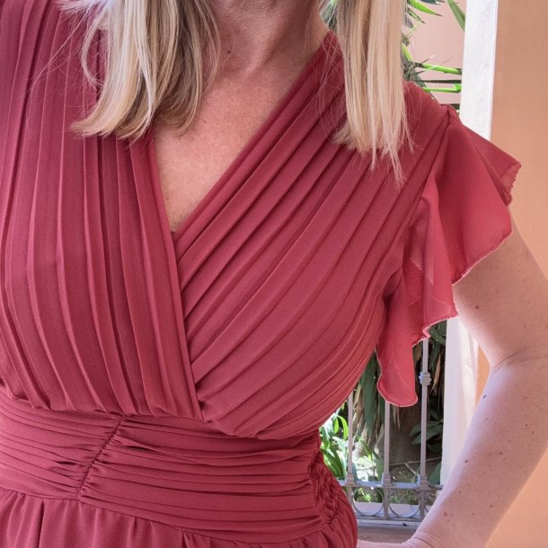 Elisa plisseret kjole 