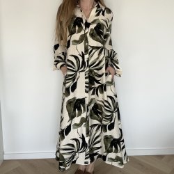 Kjole Vilma med print 