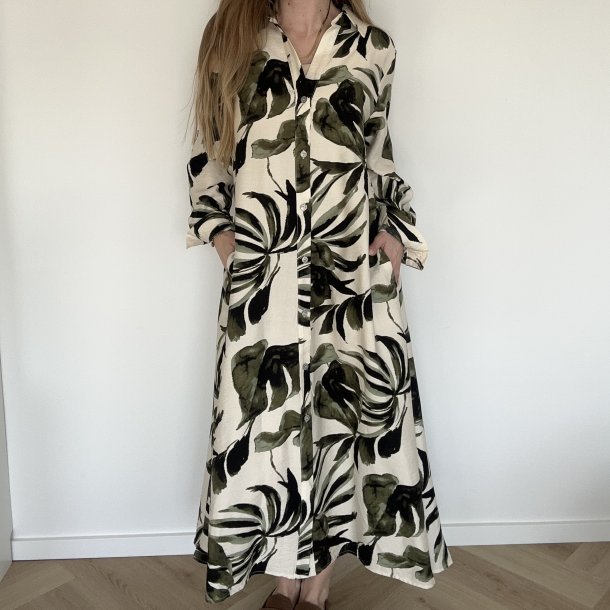 Kjole Vilma med print 