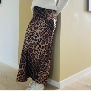 Satin nederdel LEO - str S-L