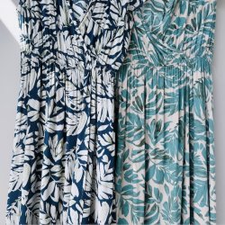 Maxi kjole sl om m-xxl viskose