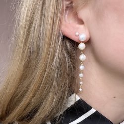 reringe GHITA LONG forgyldt slv