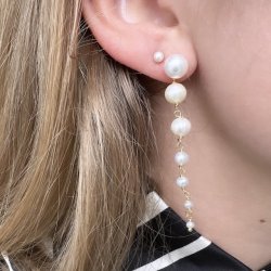 reringe GHITA LONG forgyldt slv