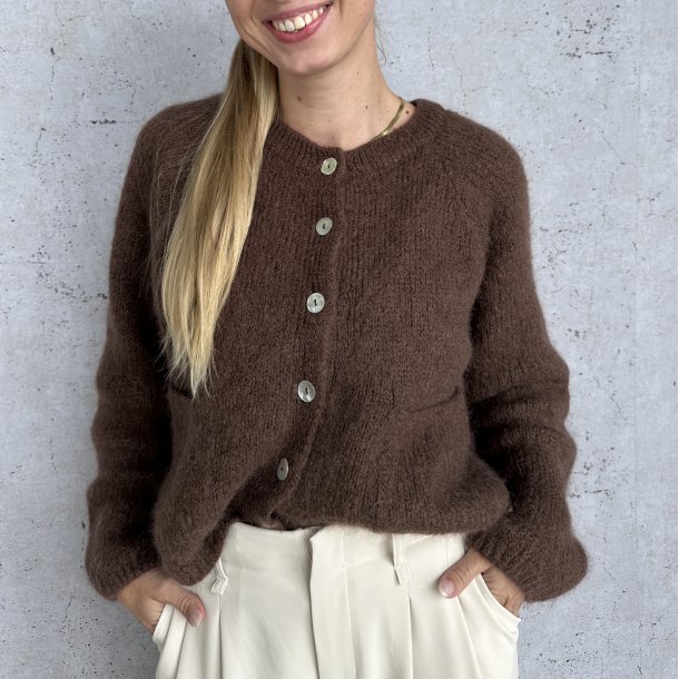 Strik Cardigan Uld Onesize 