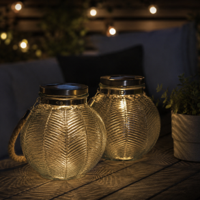 Solcelle/LED Lanterne 