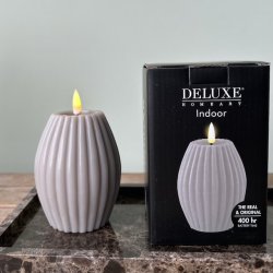 Rillelys LED 7,5 x 10 cm Sand