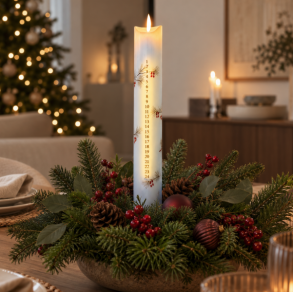 Kalenderlys led med lys og timer