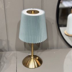 Bord lampe grn H 30 cm