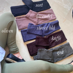 Rib leggings str. S-XL