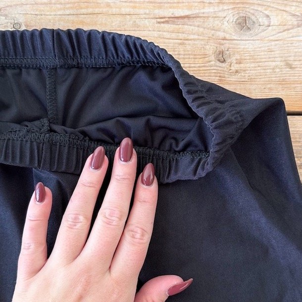 Leggings black shine - str. M-XL