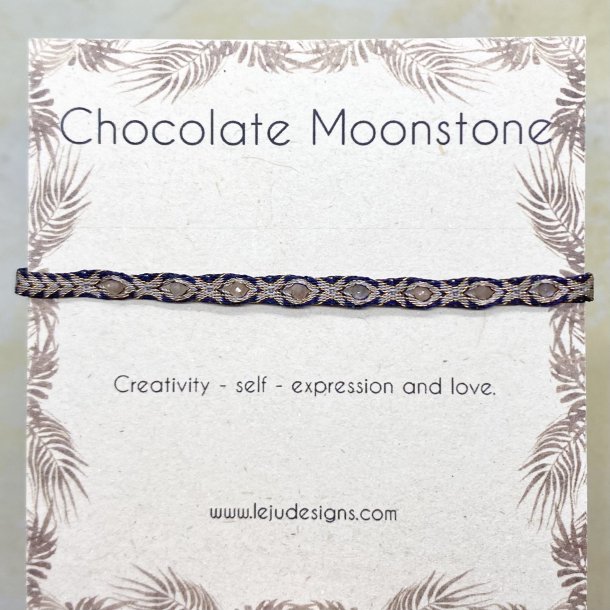 Vvet armbnd m. betydning STONE