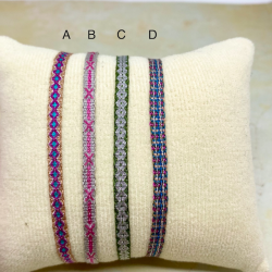 Vvet armbnd smal petite COOL PURPLE