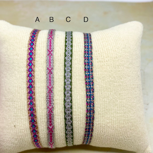 Vvet armbnd smal petite COOL PURPLE