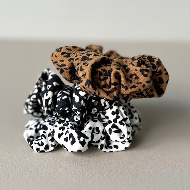 Scrunchie leopard