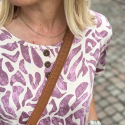 Strandkjole monstera str m-xxl