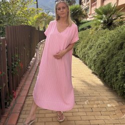 Sommer kjole Laura loosefit - str M-XXL 