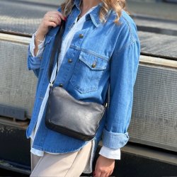 Lida lille Crossbody skind