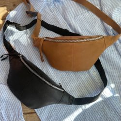 Taske nr 20 bltetaske skind