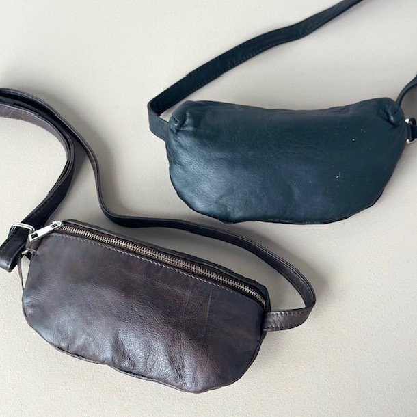 Taske nr 38 bltetaske skind