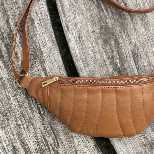  Taske nr 34 bltetaske skind