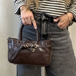 Lille Crossbody Croco