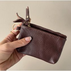 Skind pung med nglering soho skind